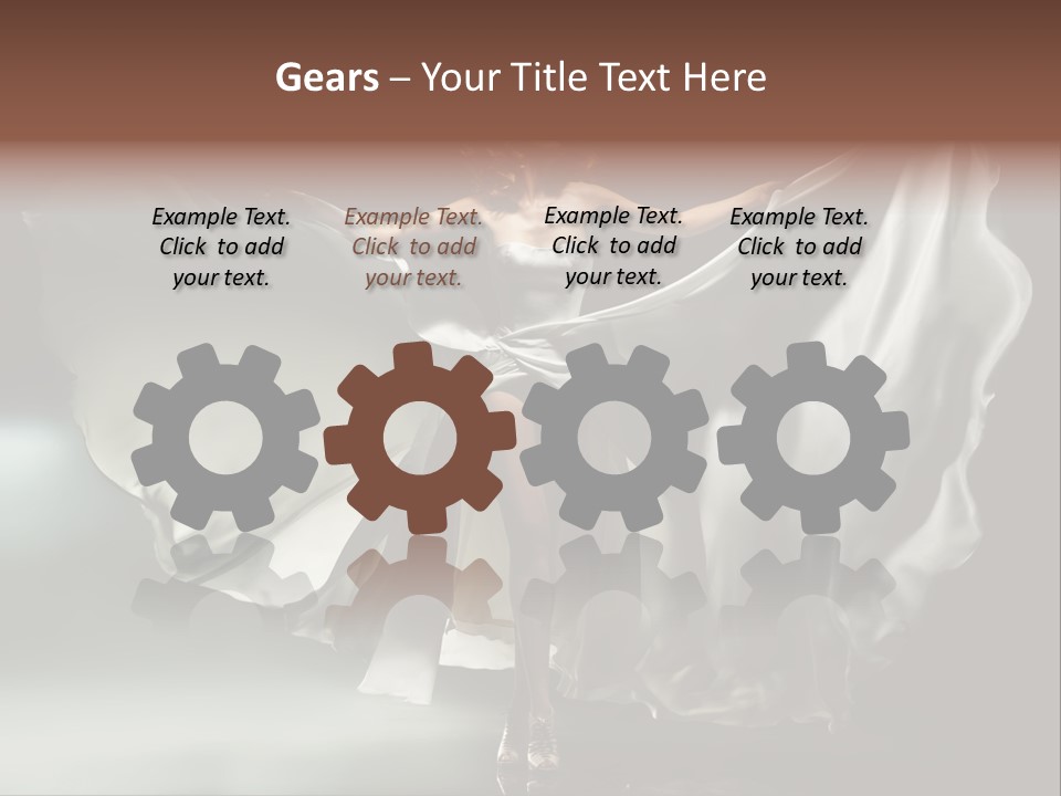 Long Wind Away PowerPoint Template