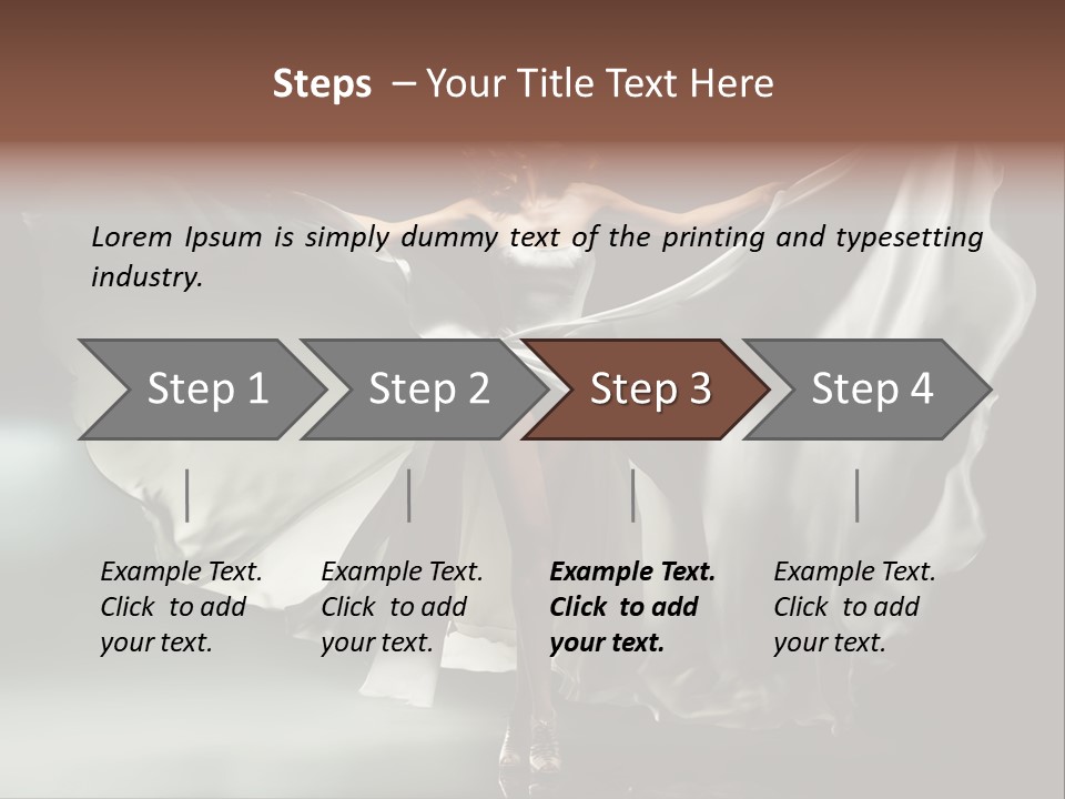 Long Wind Away PowerPoint Template