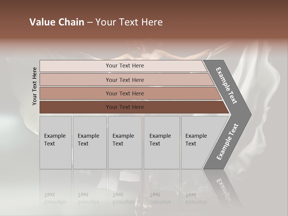 Long Wind Away PowerPoint Template