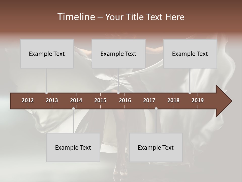 Long Wind Away PowerPoint Template