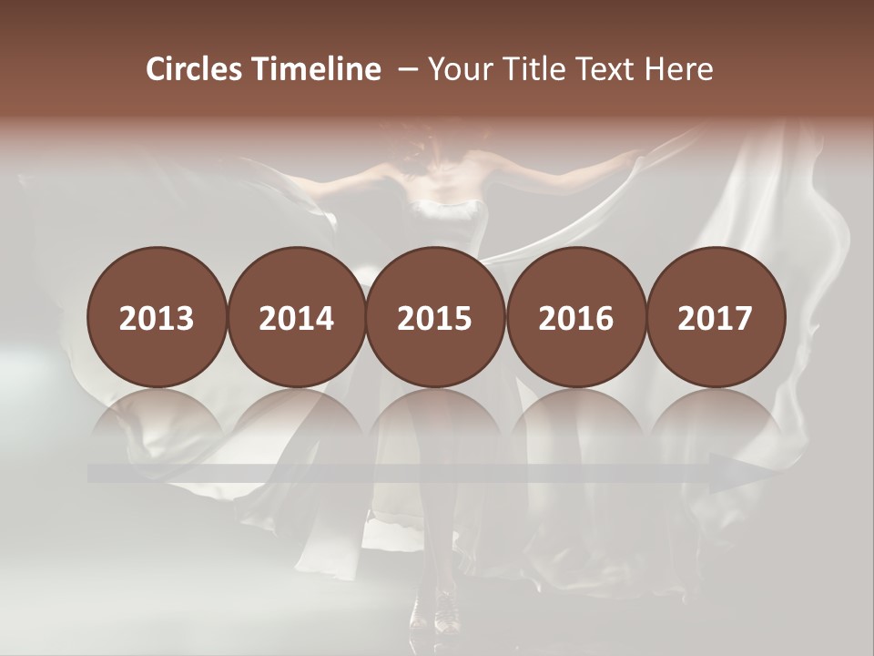 Long Wind Away PowerPoint Template