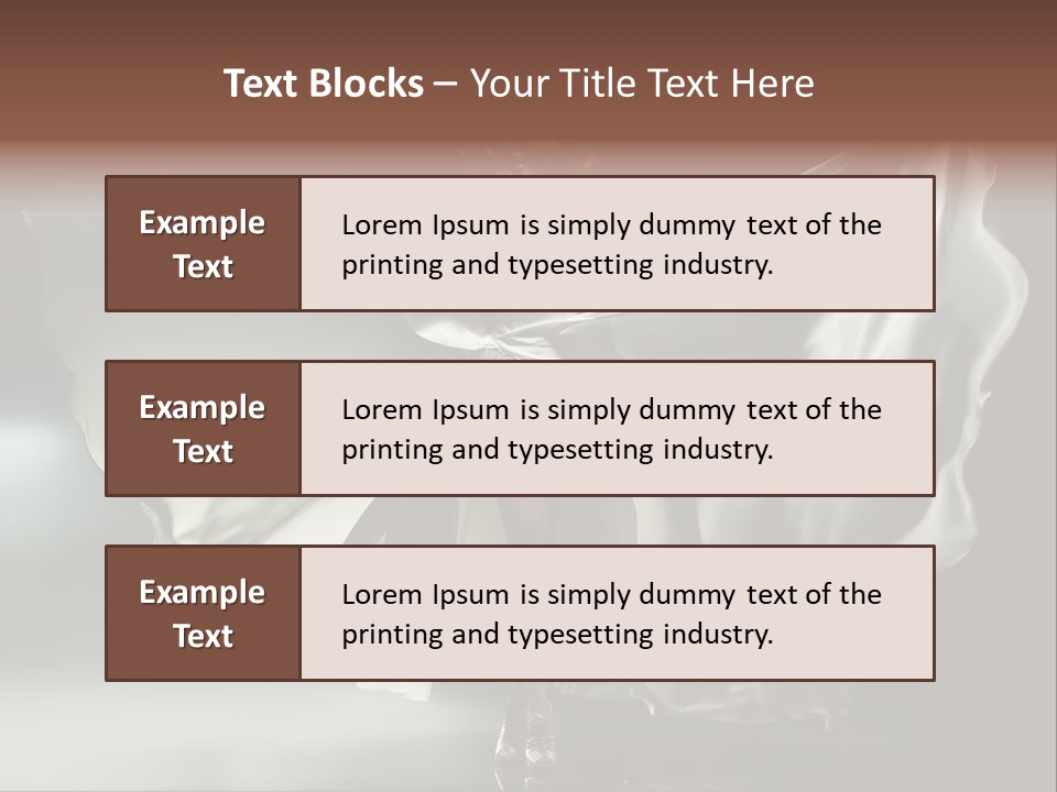 Long Wind Away PowerPoint Template