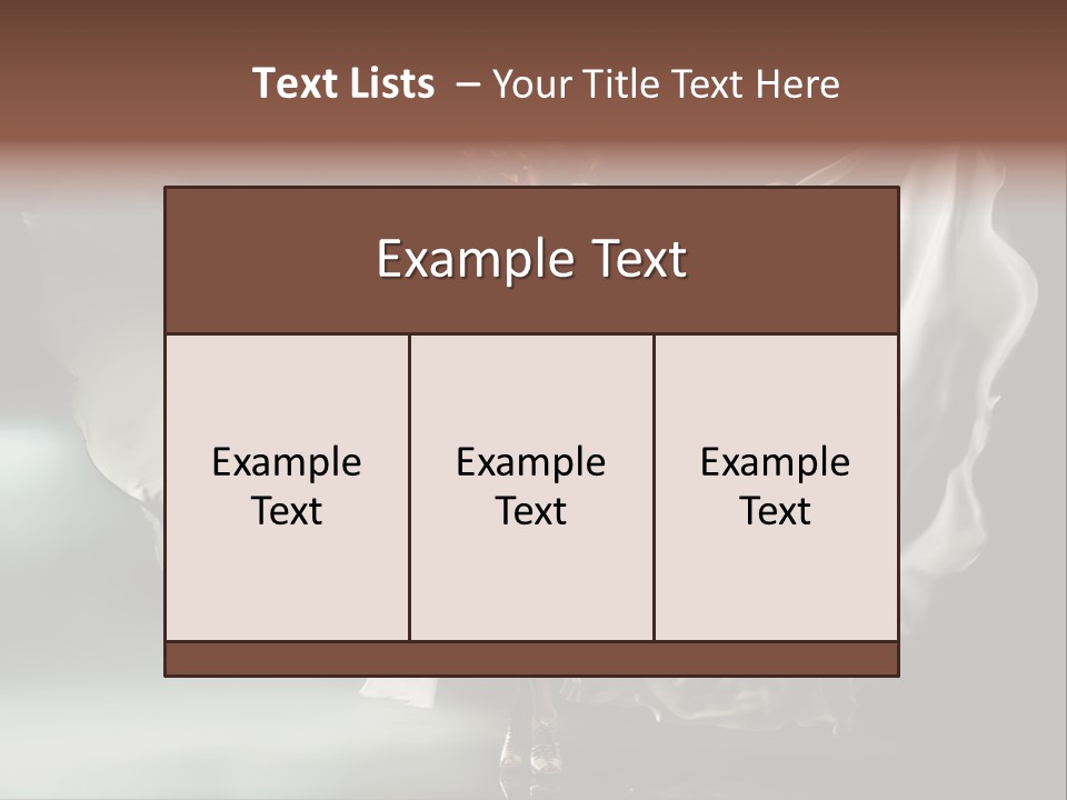 Long Wind Away PowerPoint Template