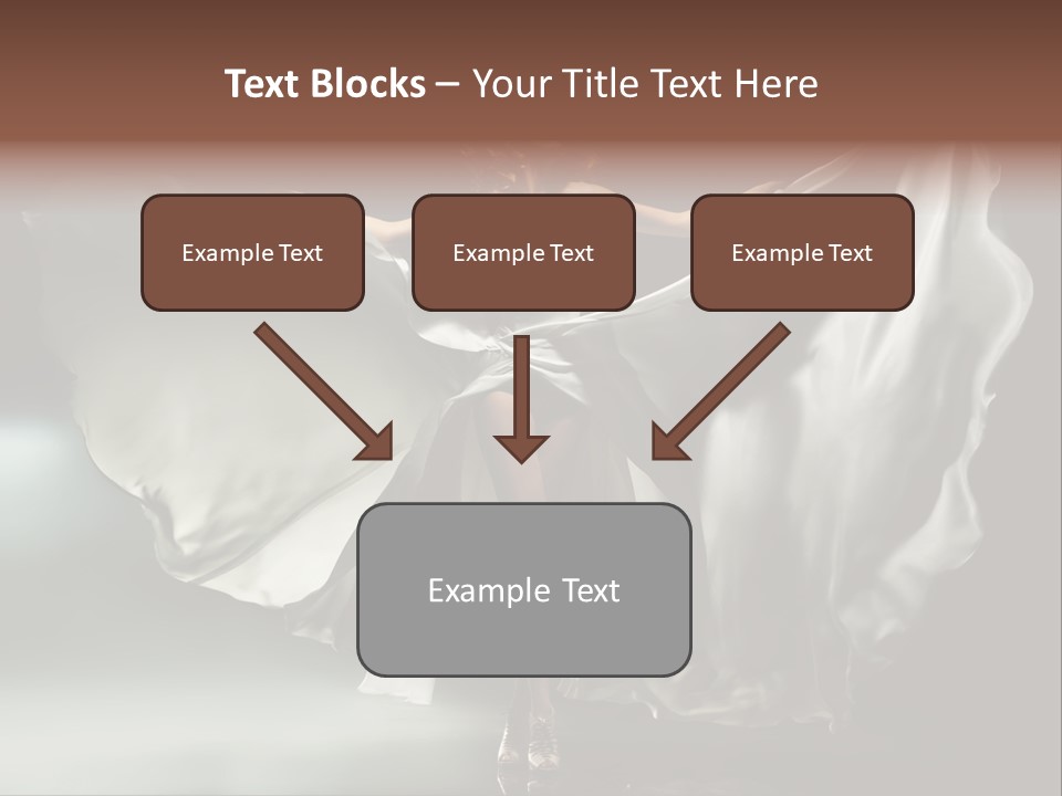 Long Wind Away PowerPoint Template