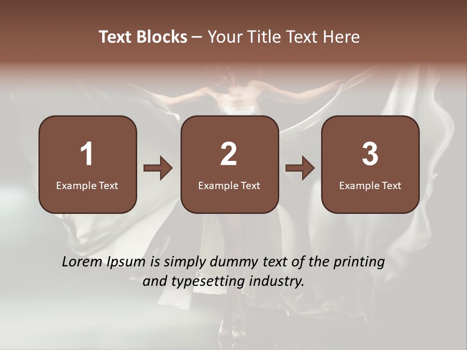 Long Wind Away PowerPoint Template