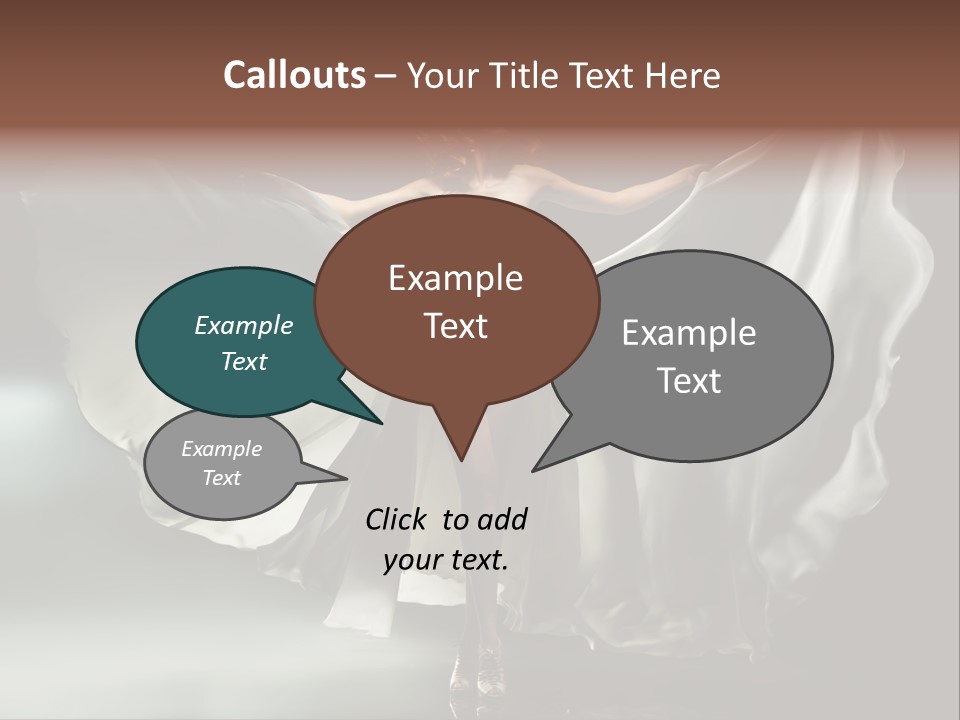 Long Wind Away PowerPoint Template