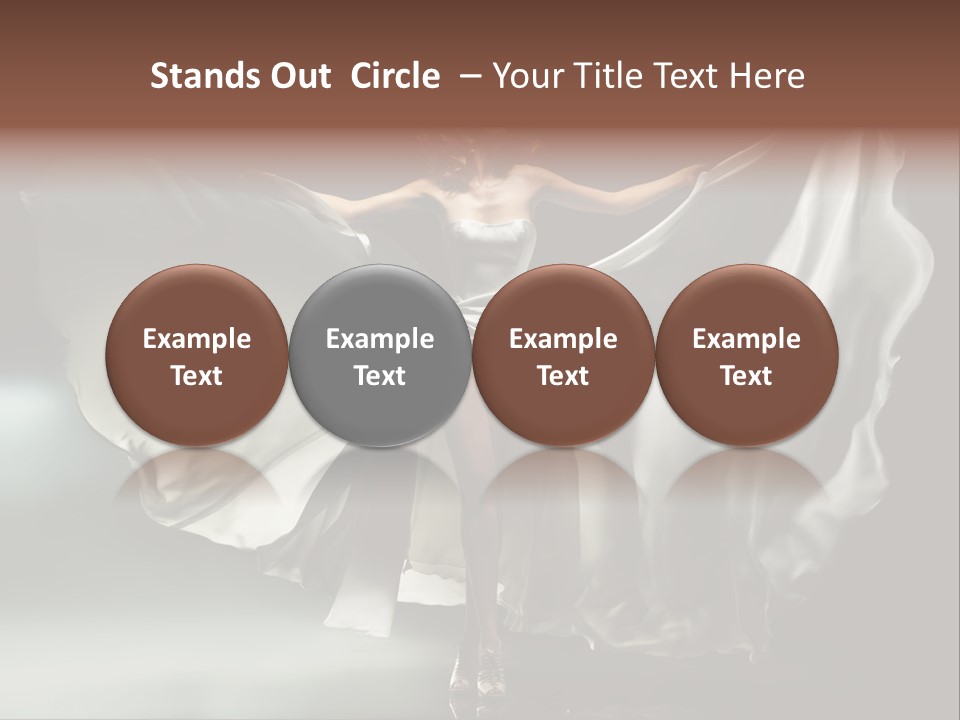 Long Wind Away PowerPoint Template