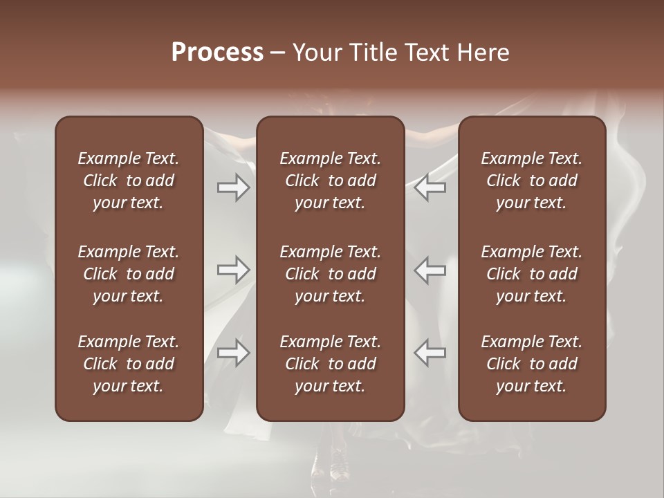 Long Wind Away PowerPoint Template