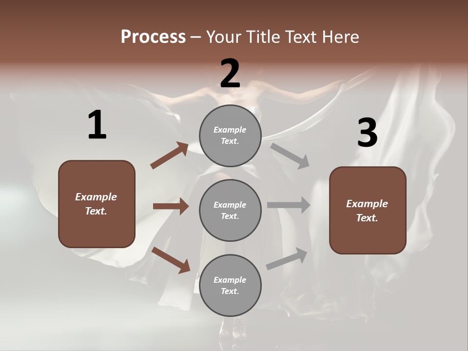 Long Wind Away PowerPoint Template