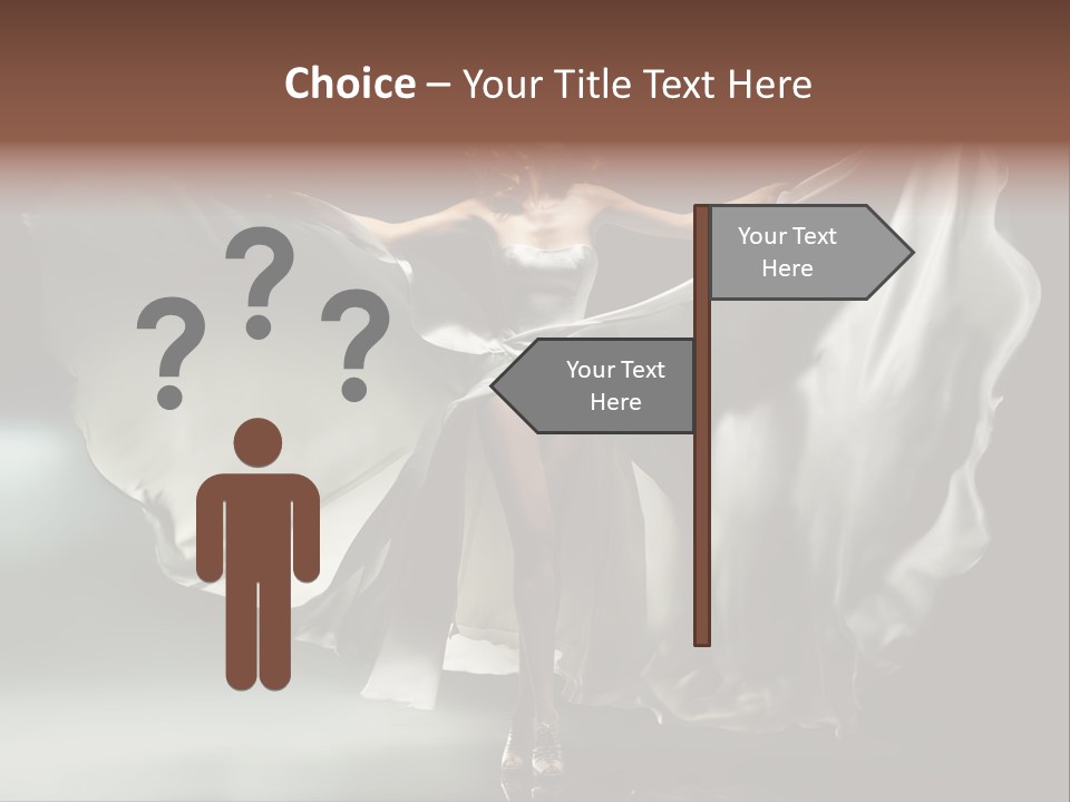 Long Wind Away PowerPoint Template