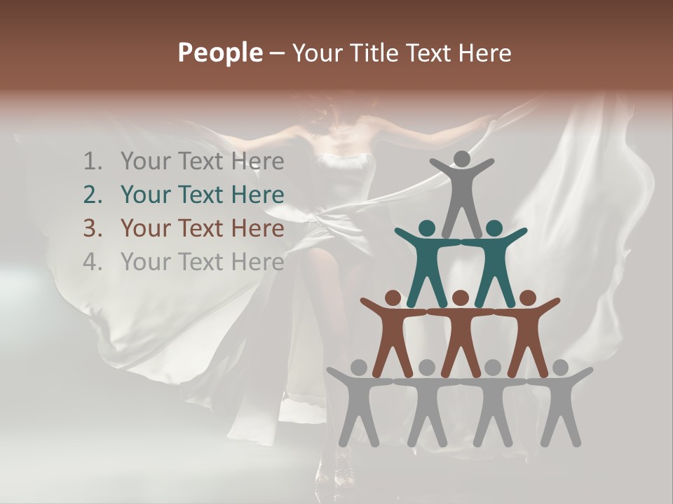 Long Wind Away PowerPoint Template