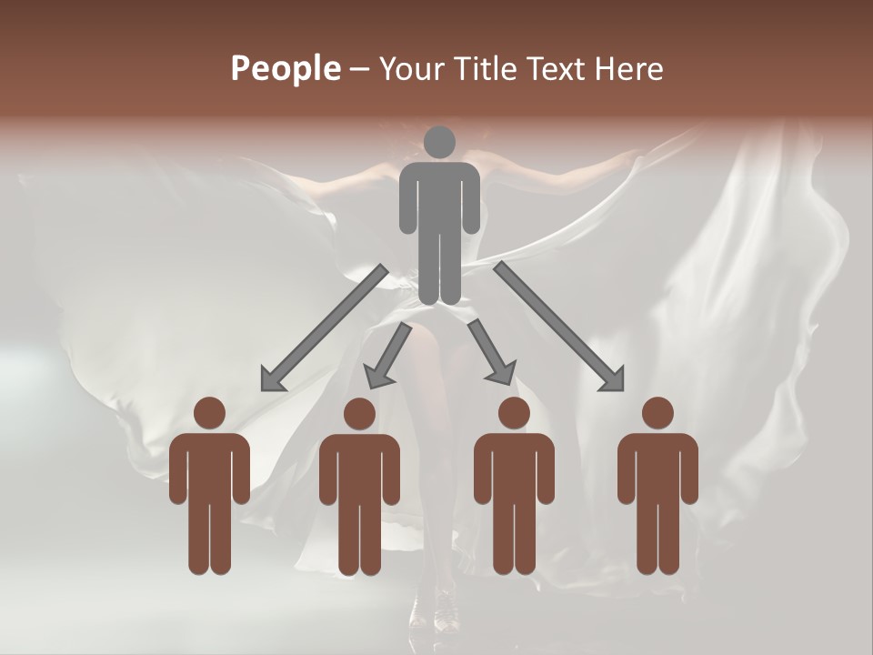 Long Wind Away PowerPoint Template