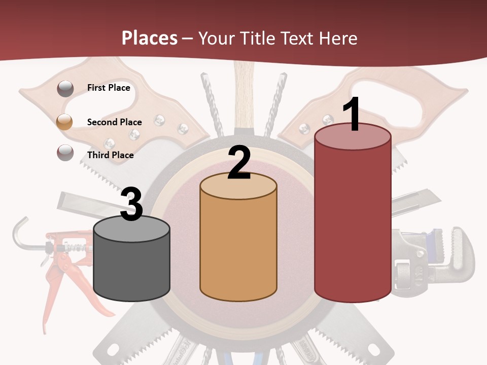 Industry Knife Pencil PowerPoint Template