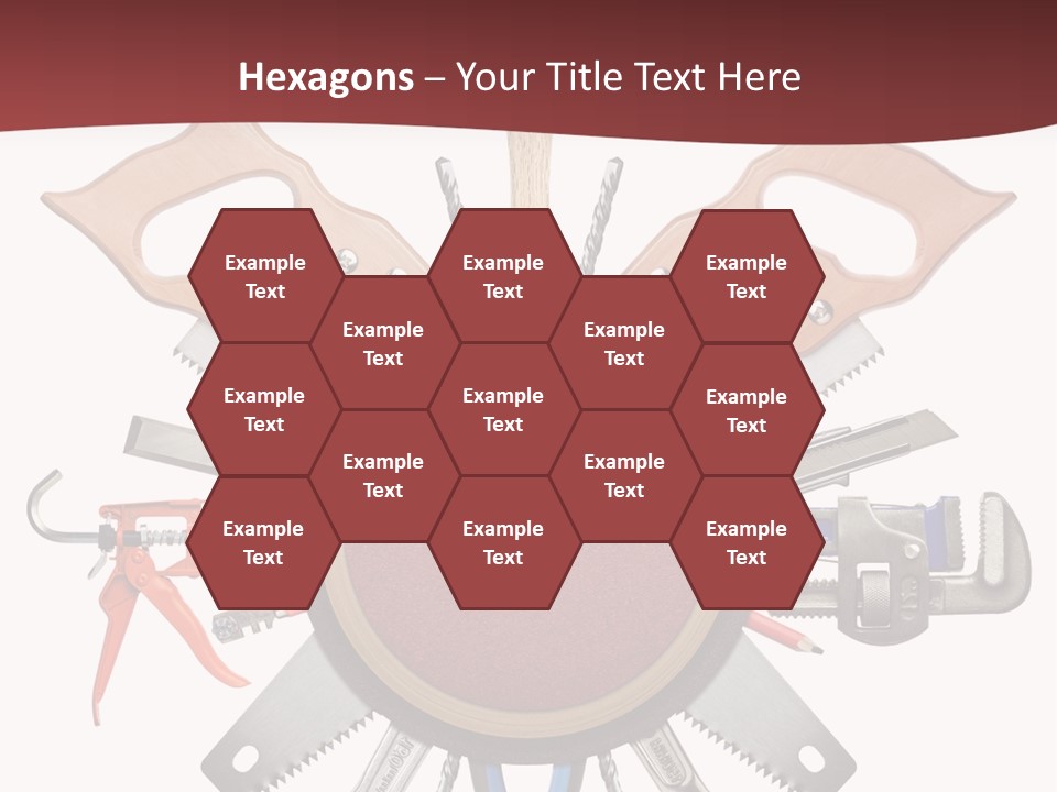 Industry Knife Pencil PowerPoint Template