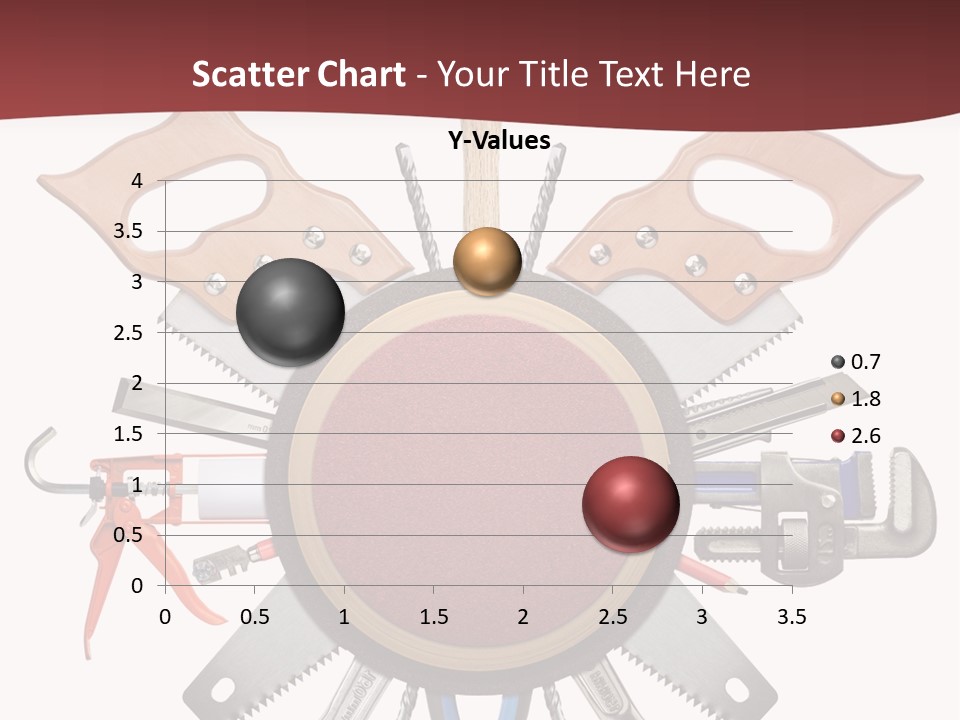 Industry Knife Pencil PowerPoint Template