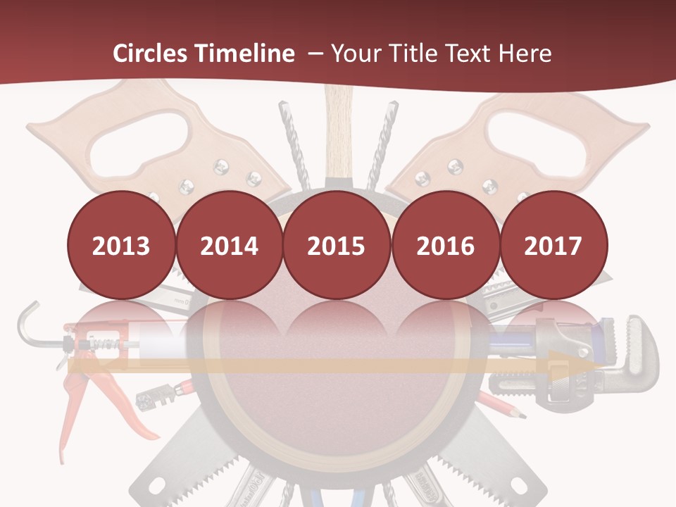 Industry Knife Pencil PowerPoint Template