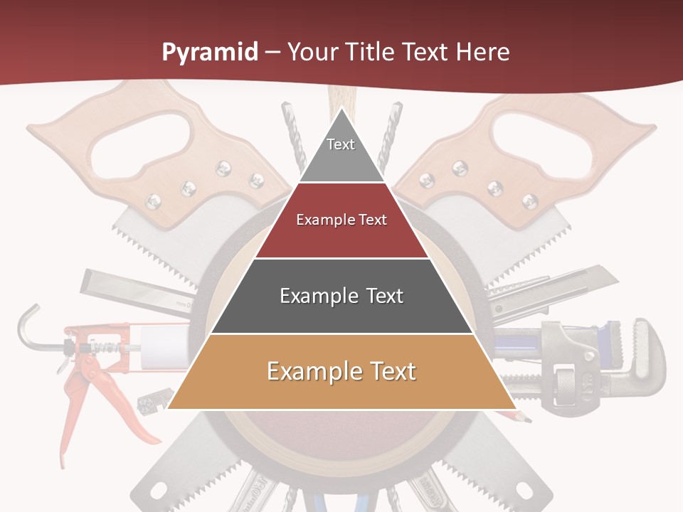 Industry Knife Pencil PowerPoint Template