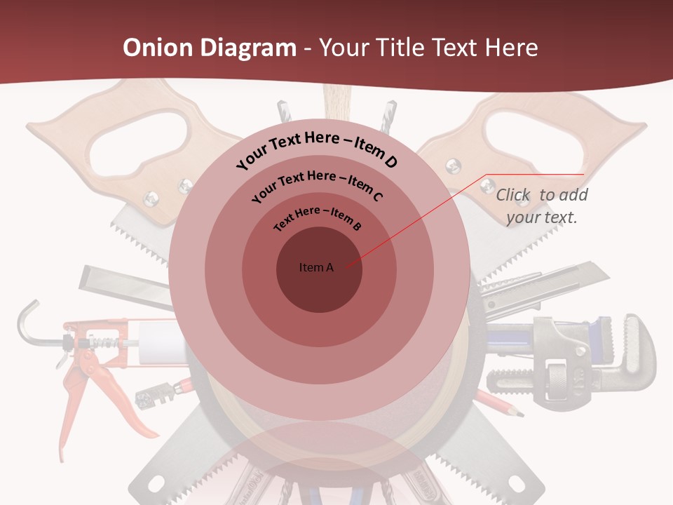 Industry Knife Pencil PowerPoint Template