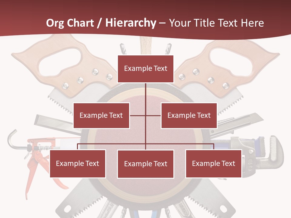 Industry Knife Pencil PowerPoint Template