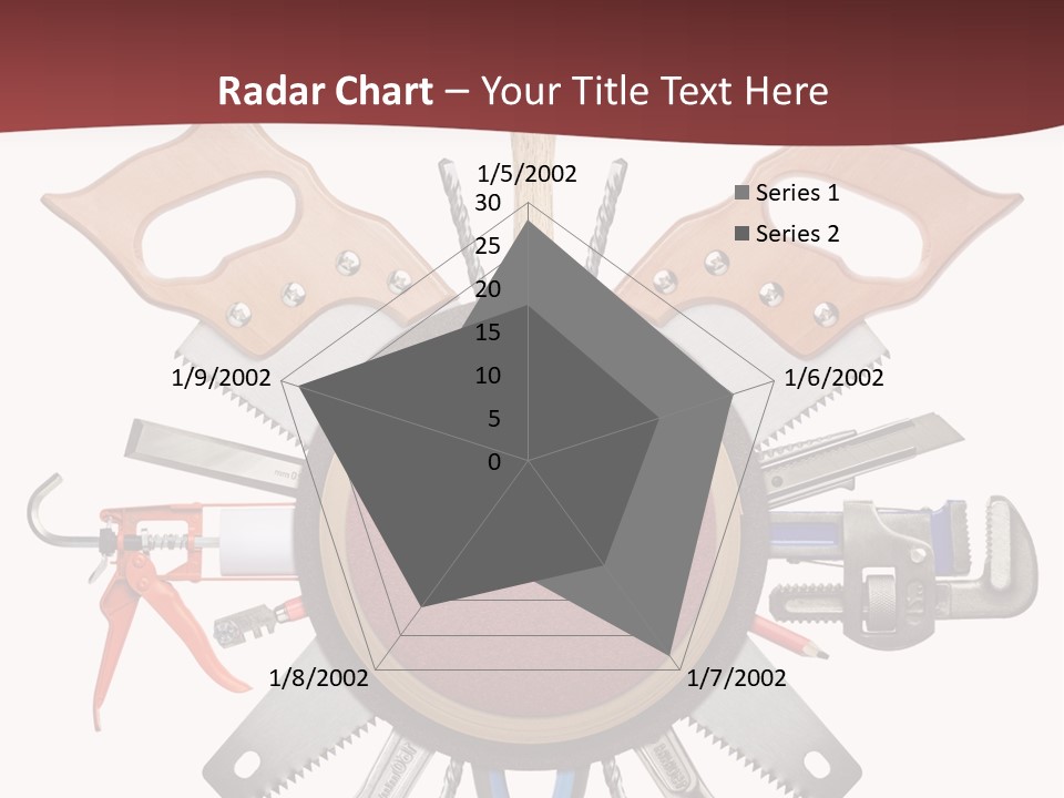 Industry Knife Pencil PowerPoint Template