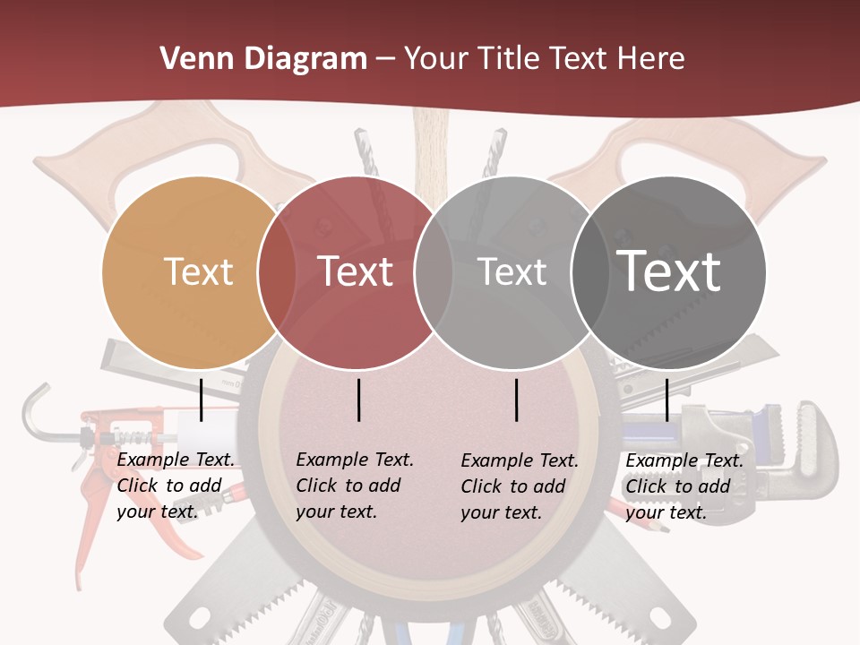 Industry Knife Pencil PowerPoint Template