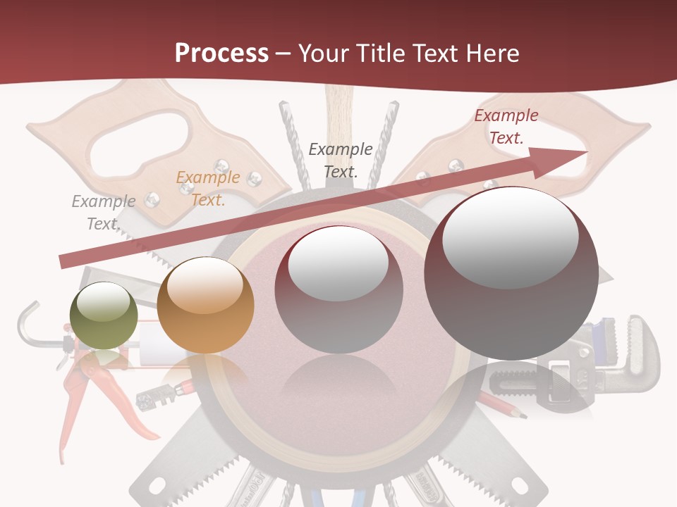 Industry Knife Pencil PowerPoint Template