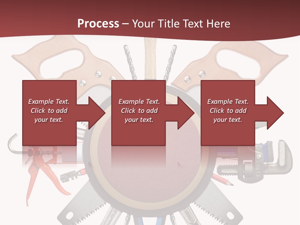 Industry Knife Pencil PowerPoint Template