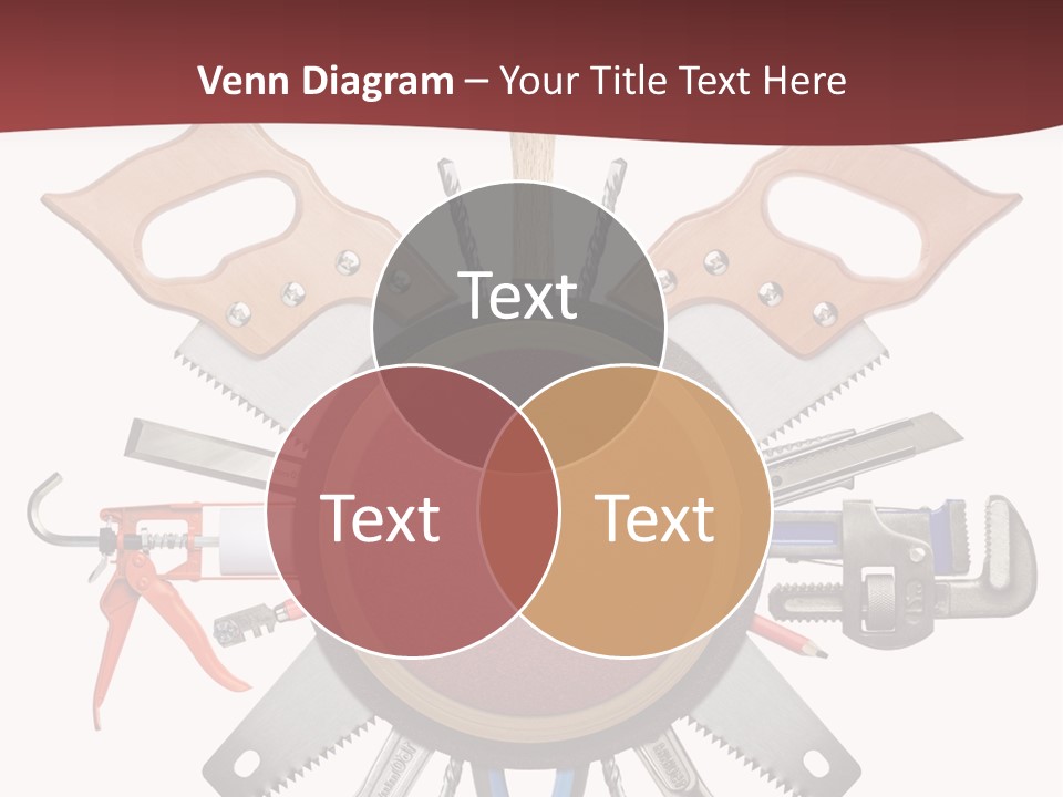 Industry Knife Pencil PowerPoint Template