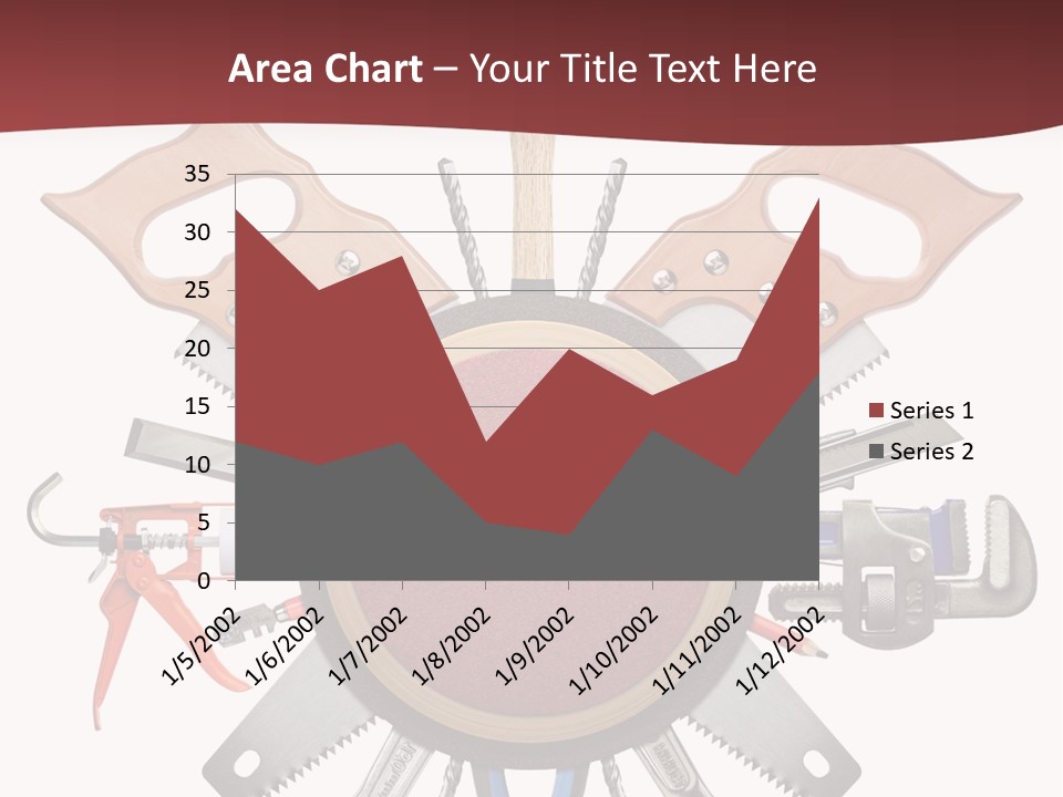 Industry Knife Pencil PowerPoint Template