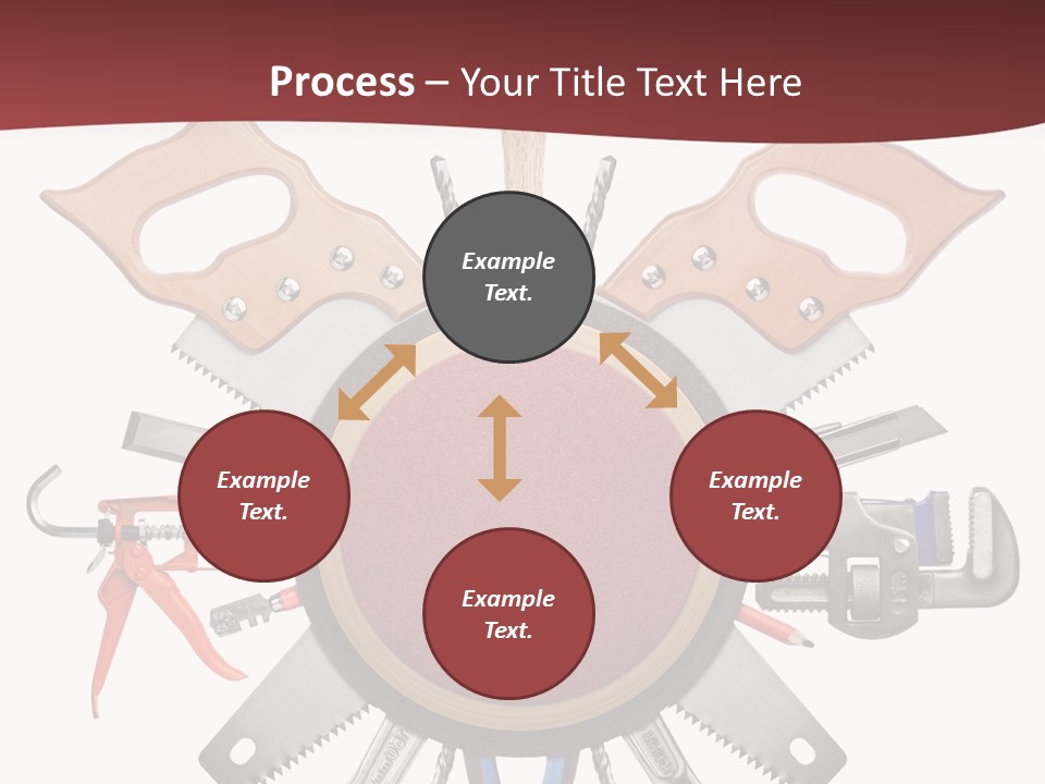 Industry Knife Pencil PowerPoint Template