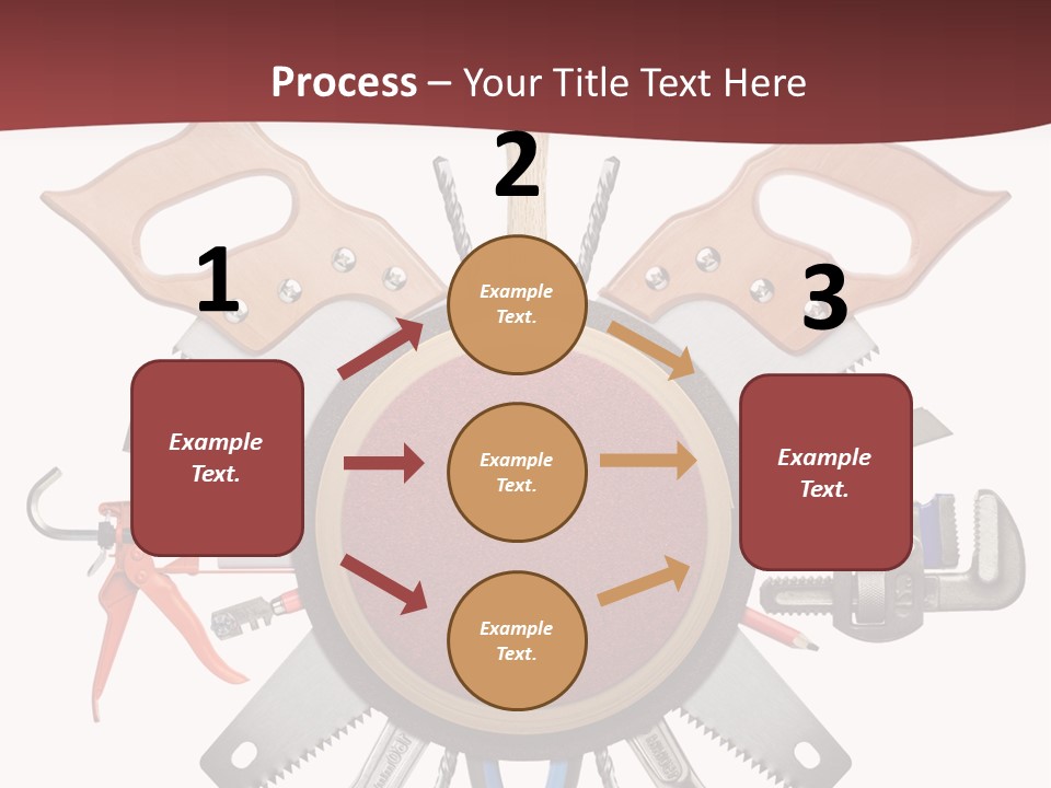 Industry Knife Pencil PowerPoint Template