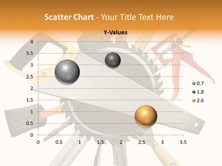 Silicone Handle Circular PowerPoint Template