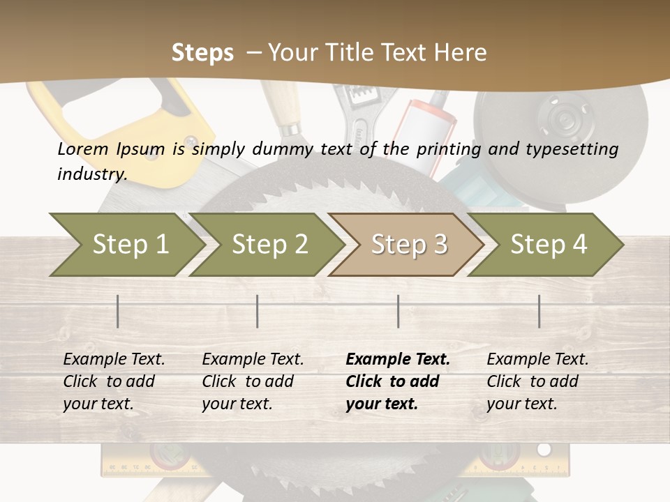 Improvement Tool Build PowerPoint Template