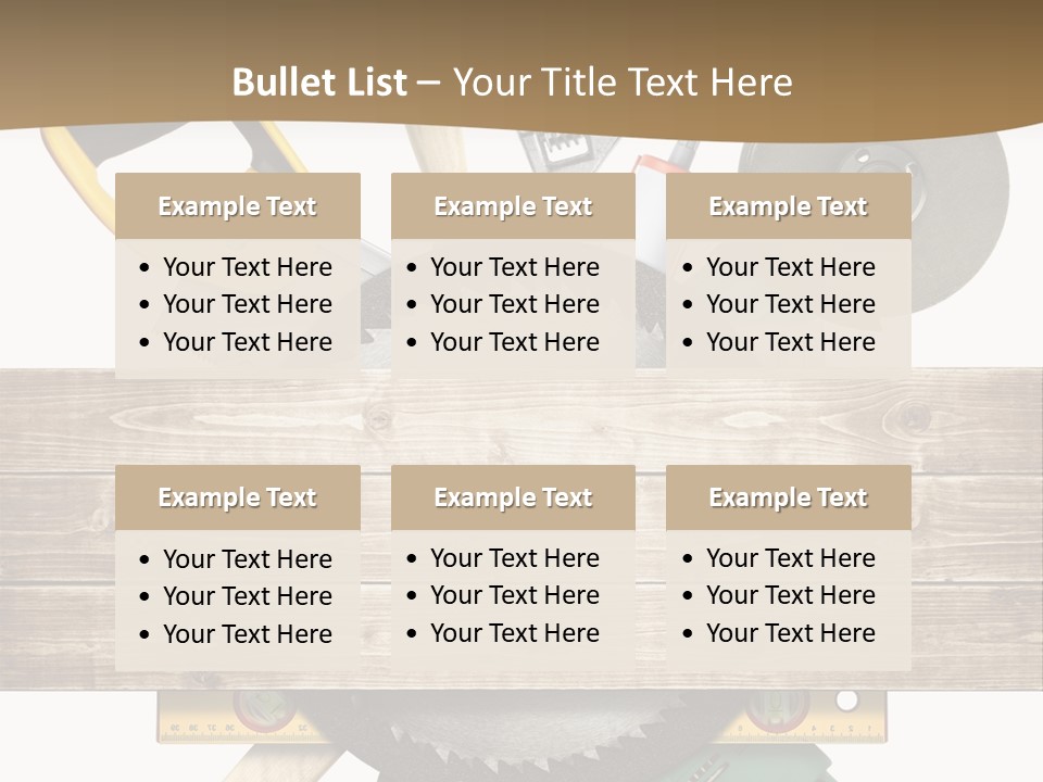 Improvement Tool Build PowerPoint Template