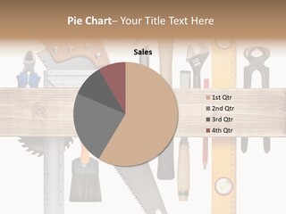 Wood Pencil Build PowerPoint Template