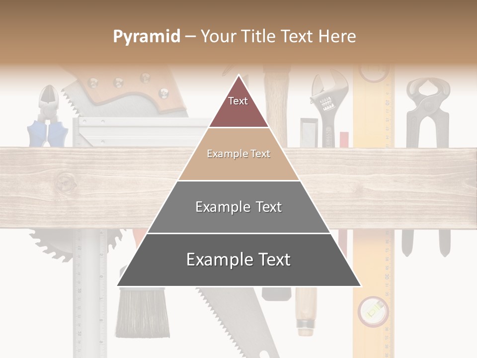 Wood Pencil Build PowerPoint Template