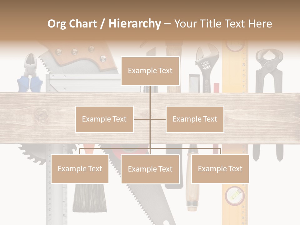 Wood Pencil Build PowerPoint Template