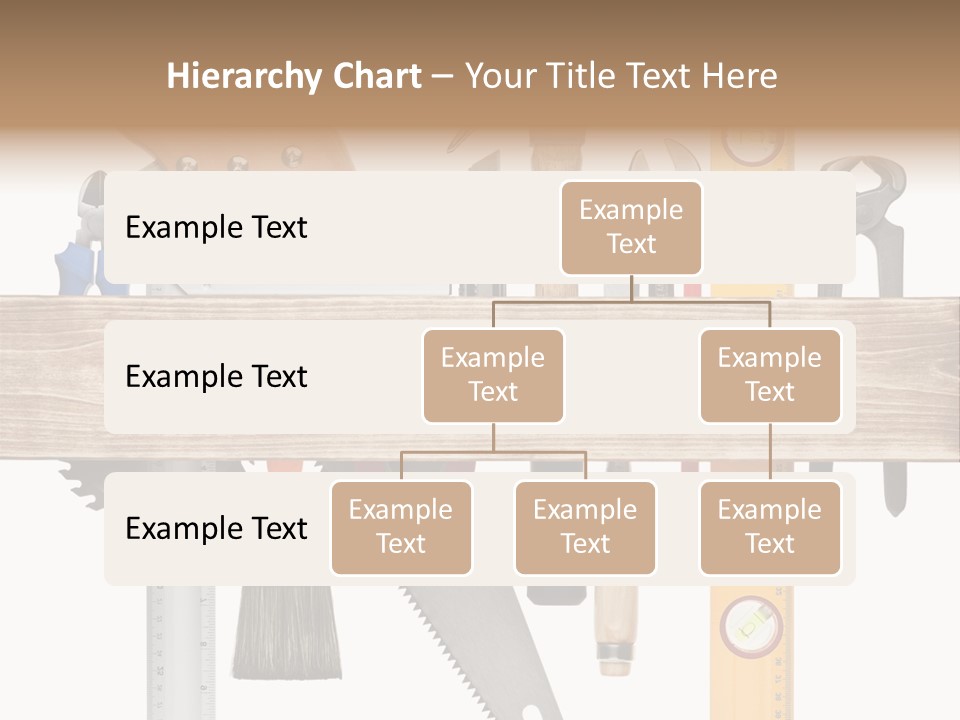 Wood Pencil Build PowerPoint Template