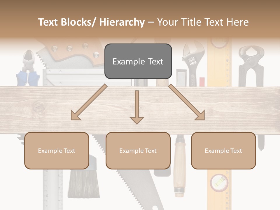 Wood Pencil Build PowerPoint Template