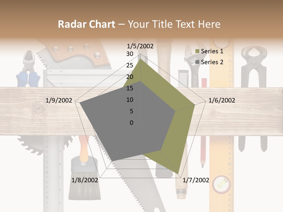 Wood Pencil Build PowerPoint Template