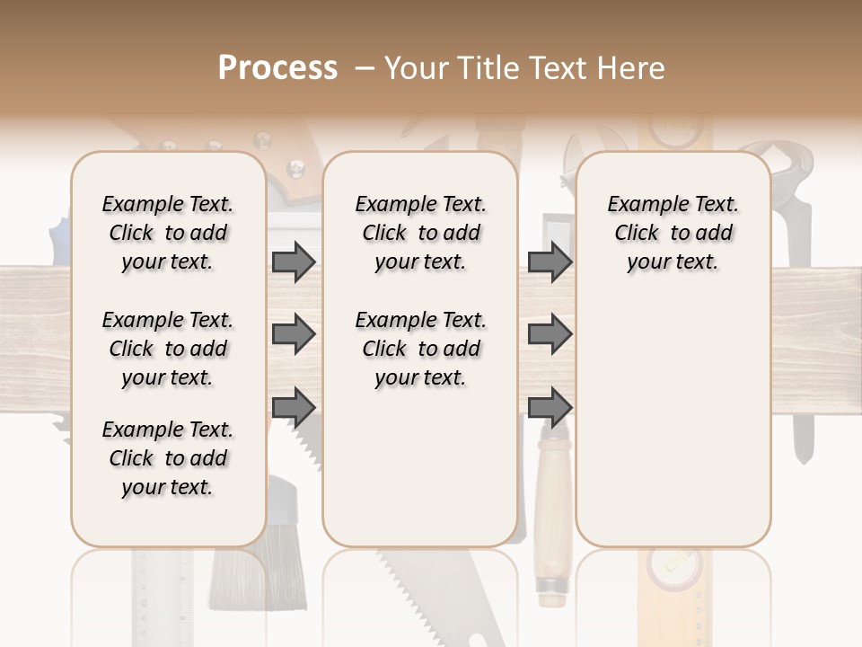 Wood Pencil Build PowerPoint Template