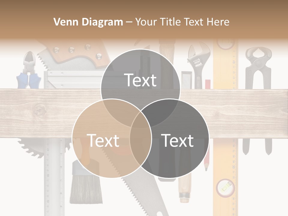 Wood Pencil Build PowerPoint Template