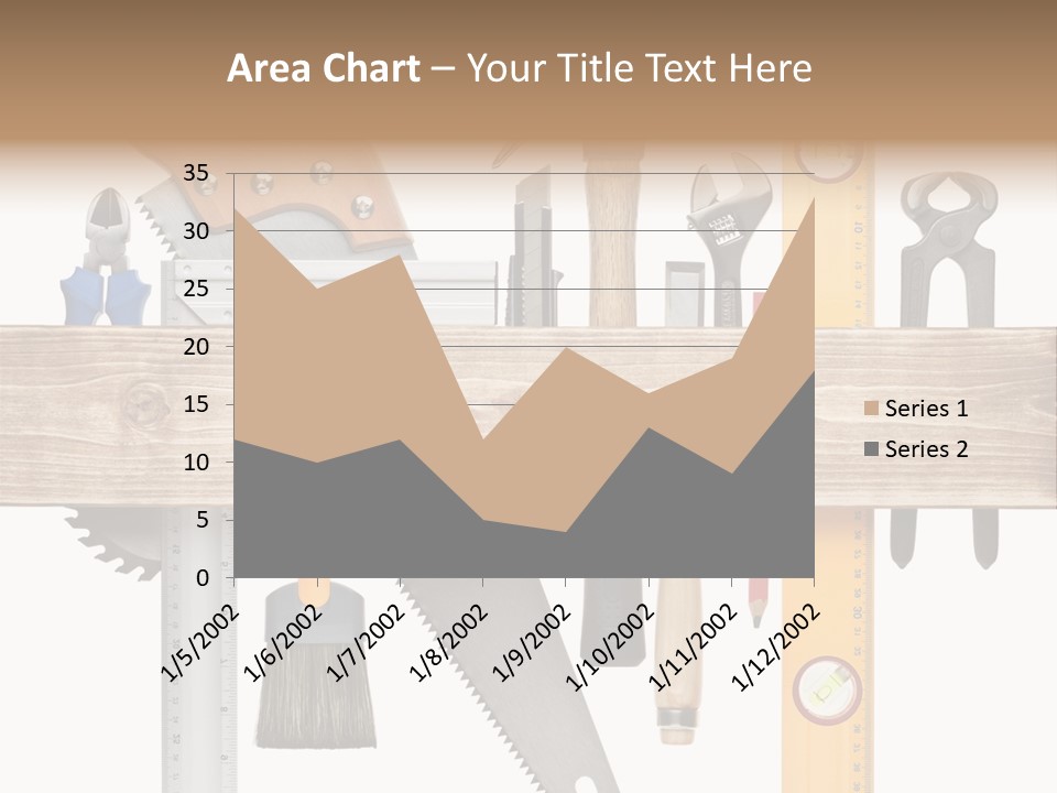 Wood Pencil Build PowerPoint Template