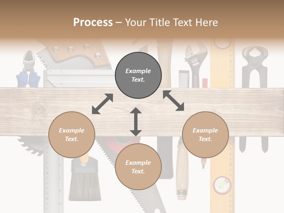 Wood Pencil Build PowerPoint Template