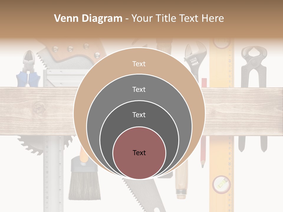 Wood Pencil Build PowerPoint Template