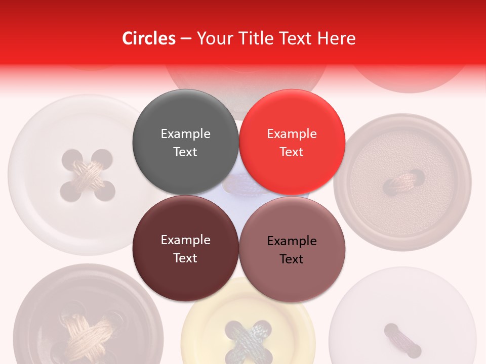 Red Worn Vintage PowerPoint Template