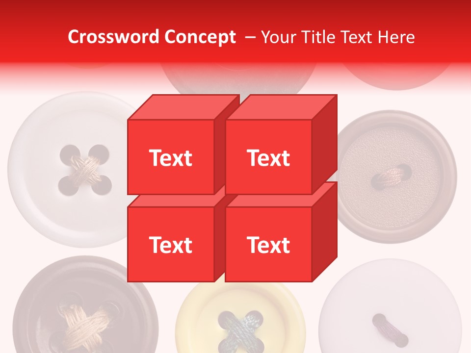 Red Worn Vintage PowerPoint Template