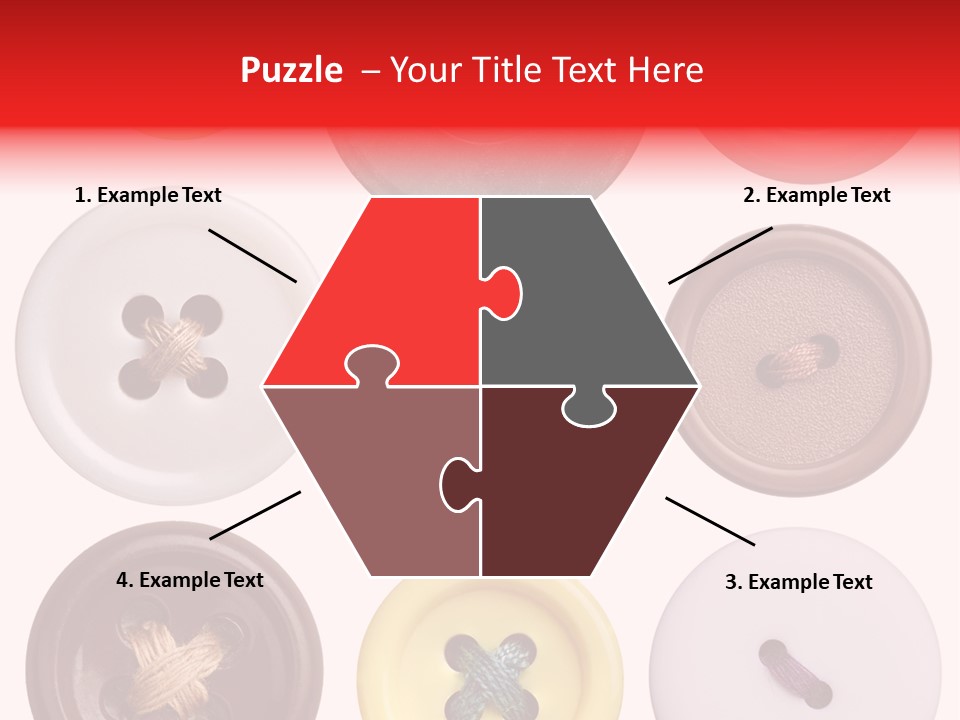 Red Worn Vintage PowerPoint Template