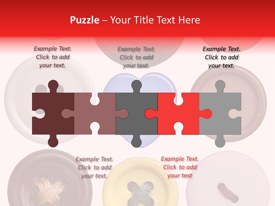 Red Worn Vintage PowerPoint Template