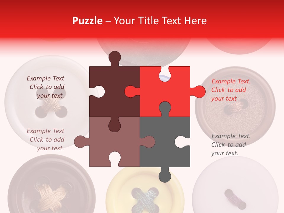 Red Worn Vintage PowerPoint Template